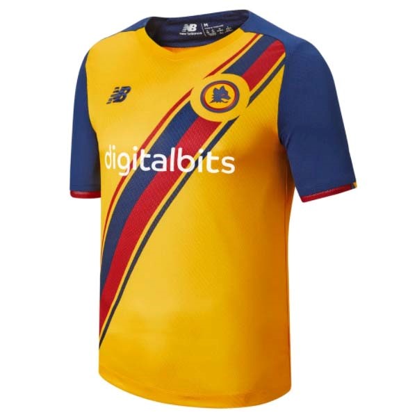 Thailandia Maglia AS Roma Third 21/22 Giallo